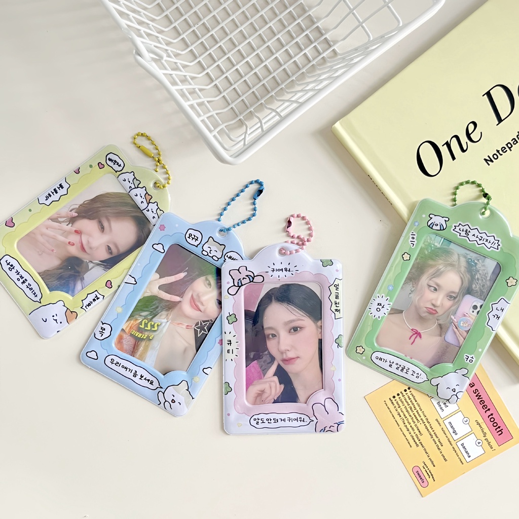 Bao Đựng Thẻ id / Thẻ id / Xe Buýt Hoạt Hình 3 inch 6.5x9cm Chống Thấm Nước