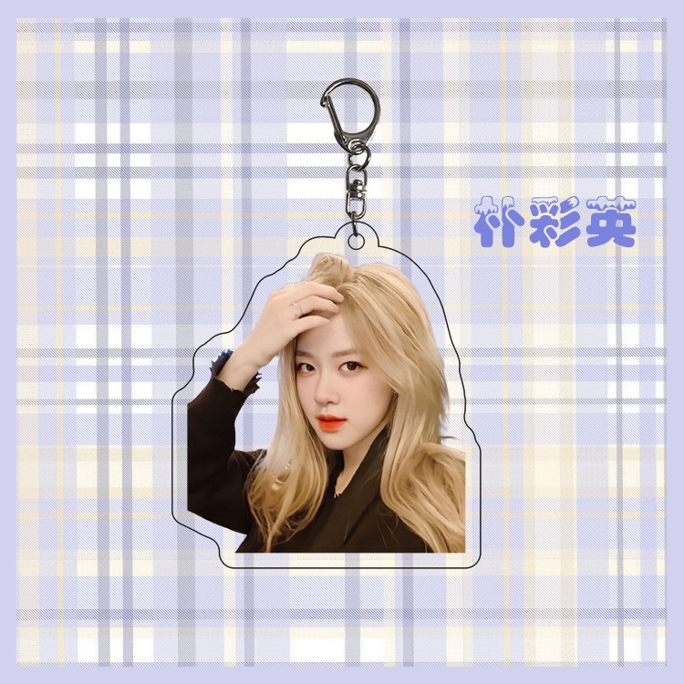 Móc Khóa Hình Nhóm Nhạc KPOP Blackpink Xinh Xắn ANISHOP
