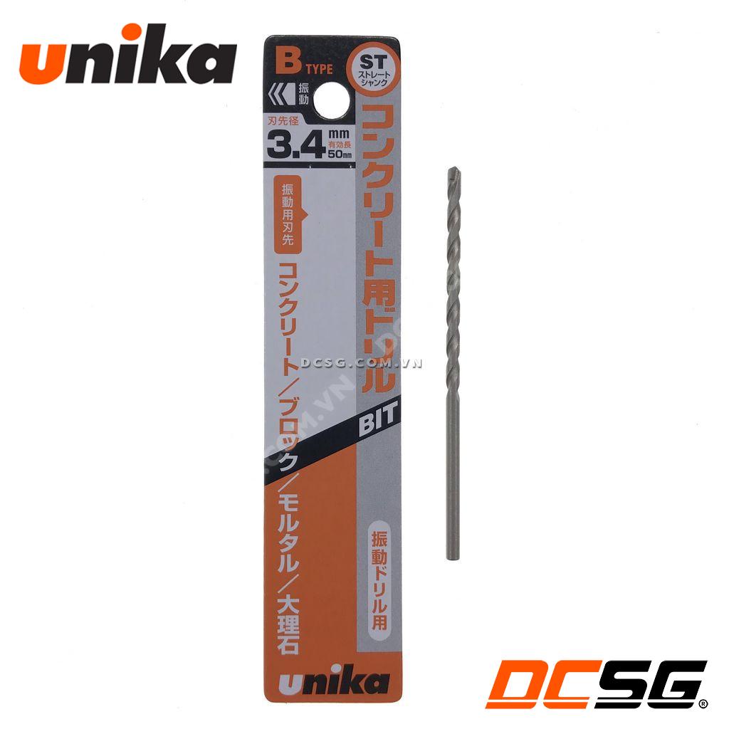 Mũi khoan tường, bê tông Unika chân tròn mã B | DCSG