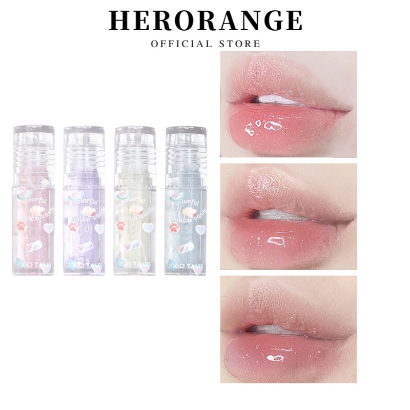 Dầu Dưỡng Môi Dưỡng Ẩm Màu Trong Suốt GT394 SON BÓNG MARSHMALLOW OIL LIP CARE GT394