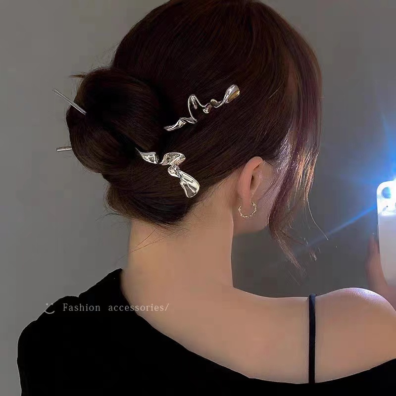 Kẹp Tóc Tua Rua Mẫu Mới Năm 2023 Bằng Kim Loại Đá Mặt Trăng Bầu Trời Đầy Sao