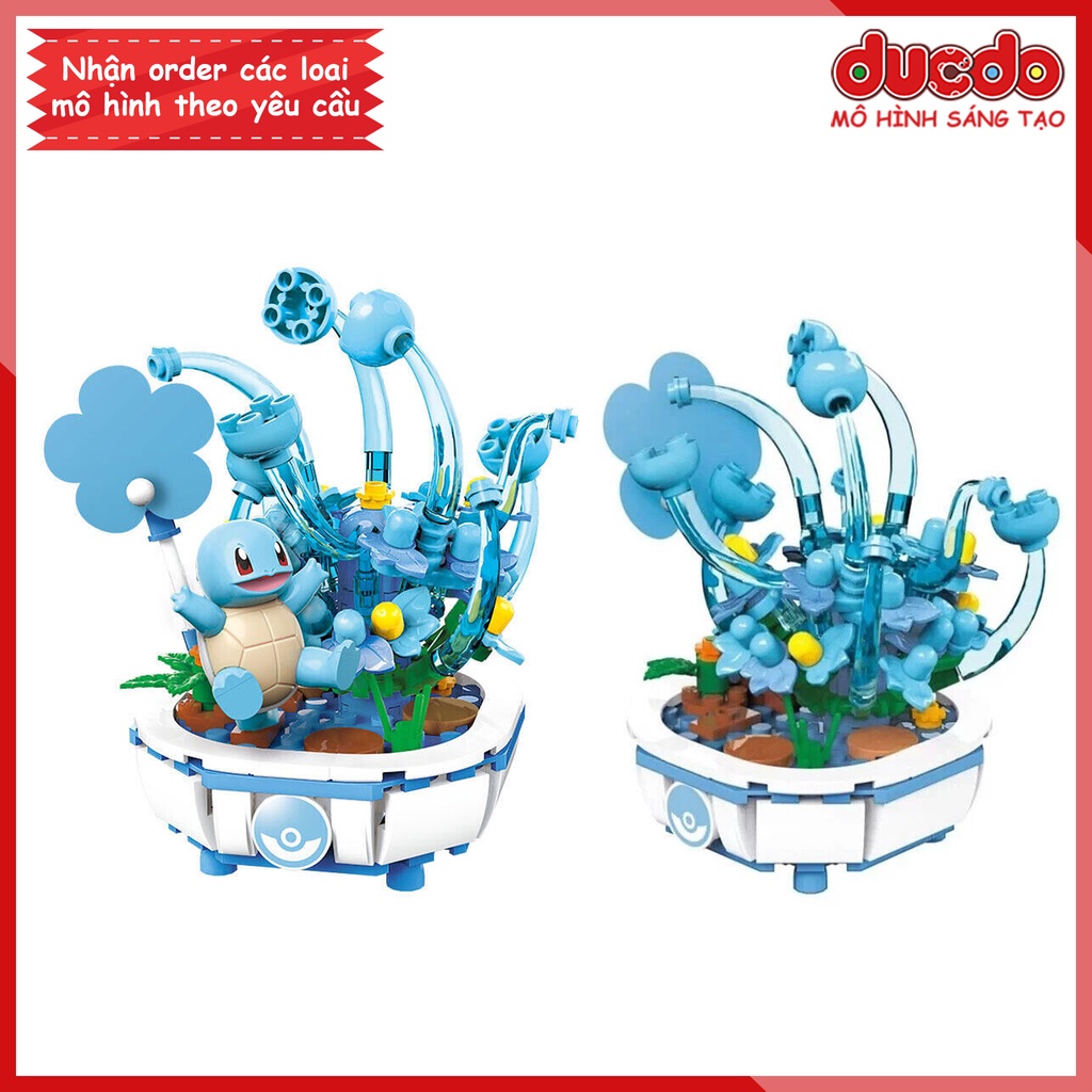 Keeppley K20219 Lắp ghép Pokemon Squirtle - Đồ chơi Xếp hình Mô hình Pikachu