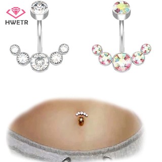 Khuyên Rốn Đính Đá zircon Mới