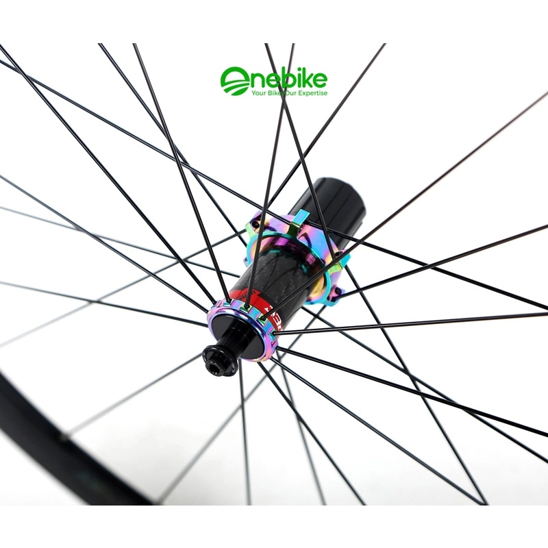 Vành bộ xe đạp đua Full Carbon RETROSSPEC RACING RS-JMS 24-24-50 Hub carbon