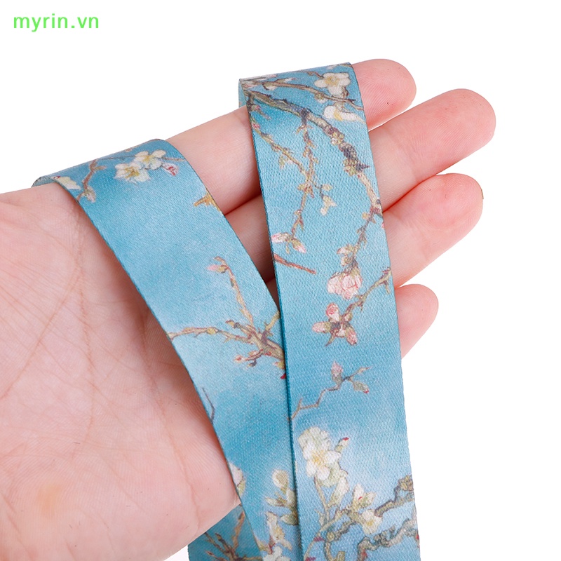1 Dây Đeo Thẻ id / Điện Thoại In Chữ van gogh vn