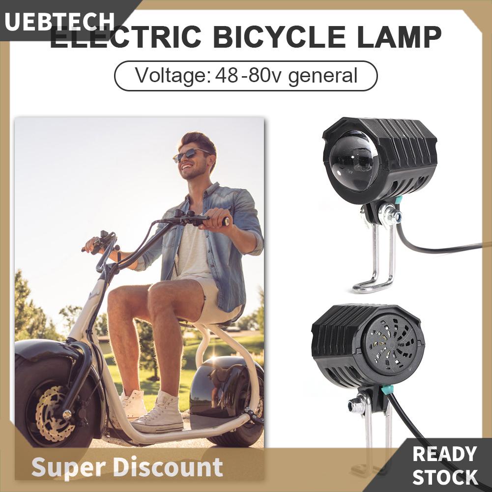 Đèn Pha Kiêm Còi Xe Đạp Điện 2 Trong 1 Chống Thấm Nước Siêu Bền