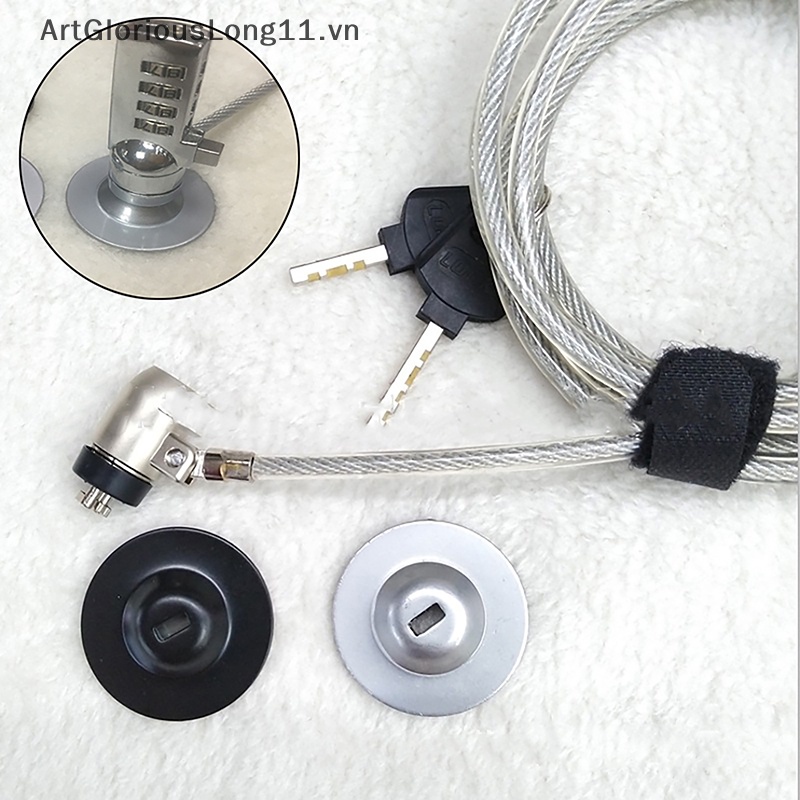 Đế Khóa Dây Cáp Kết Hợp Bảo Vệ Máy Tính Bảng Chống Trộm artgloriouslong
