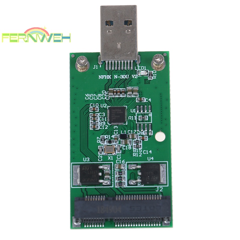 1 Thẻ Chuyển Đổi mini usb 3.0 Sang pcie M Sata ssd pcba Chuyên Dụng