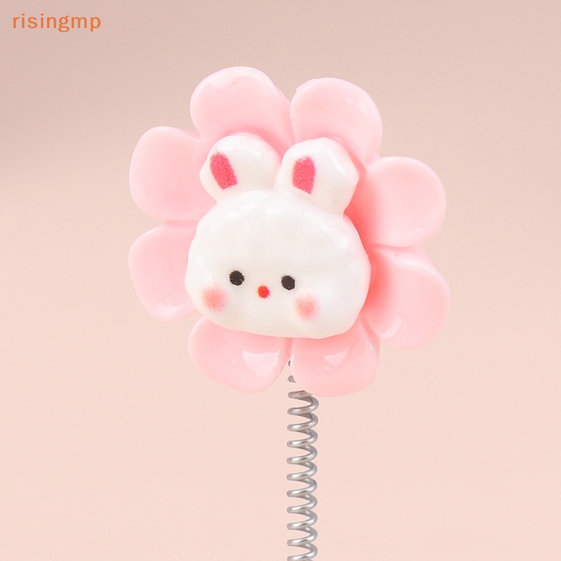 Bộ 5 Bông Hoa Hoạt Hình Lắc Lò Xo Trang Trí Bảng Điều Khiển Xe Hơi