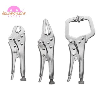 Set 3 kìm hàn mini mũi cong 4in và 5in 5 trong dụng cụ kẹp khóa các loại