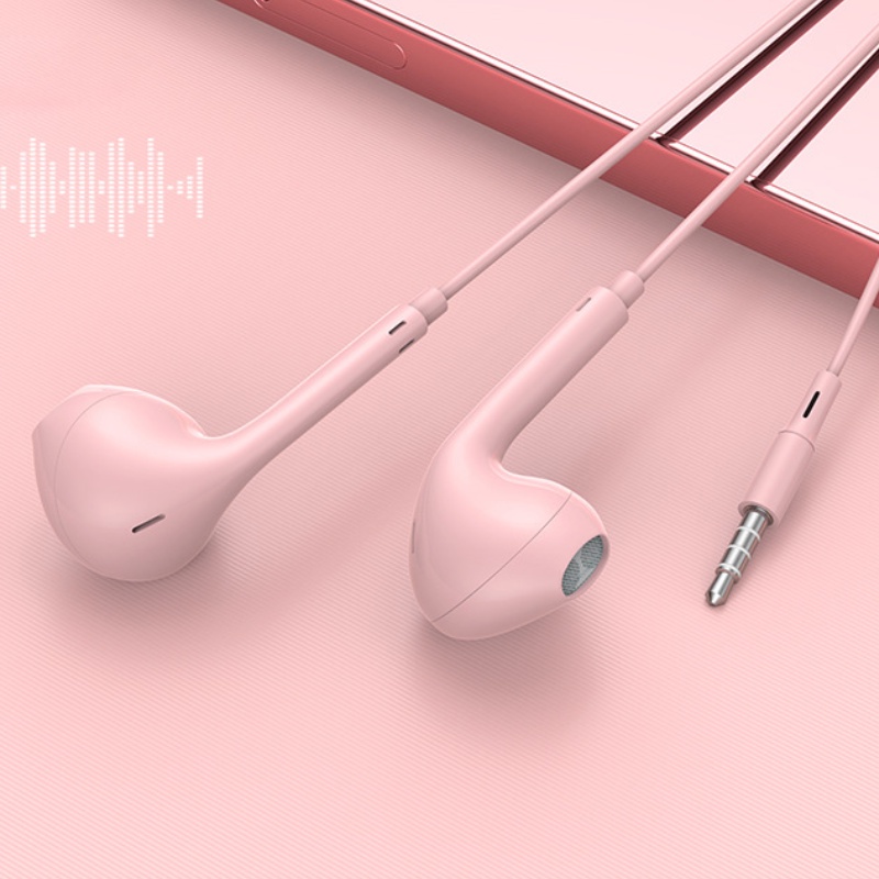 Tai Nghe Nhét Tai u19 Màu macaron Có Dây jack 3.5mm