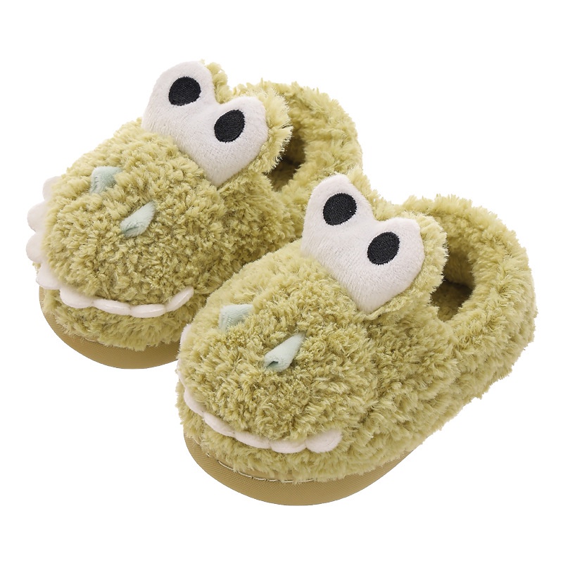 Dép cotton Đi Trong Nhà Đế Mềm Thời Trang Thu Đông Cho Bé Trai