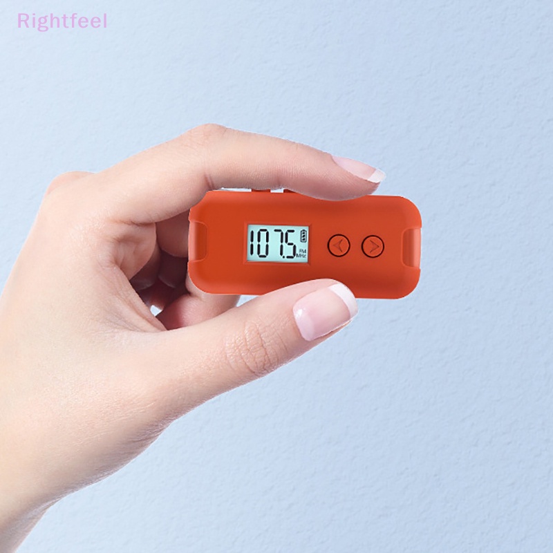 Radio fm mini Bỏ Túi 50-108mhz Có Màn Hình lcd Tiện Dụng Mới