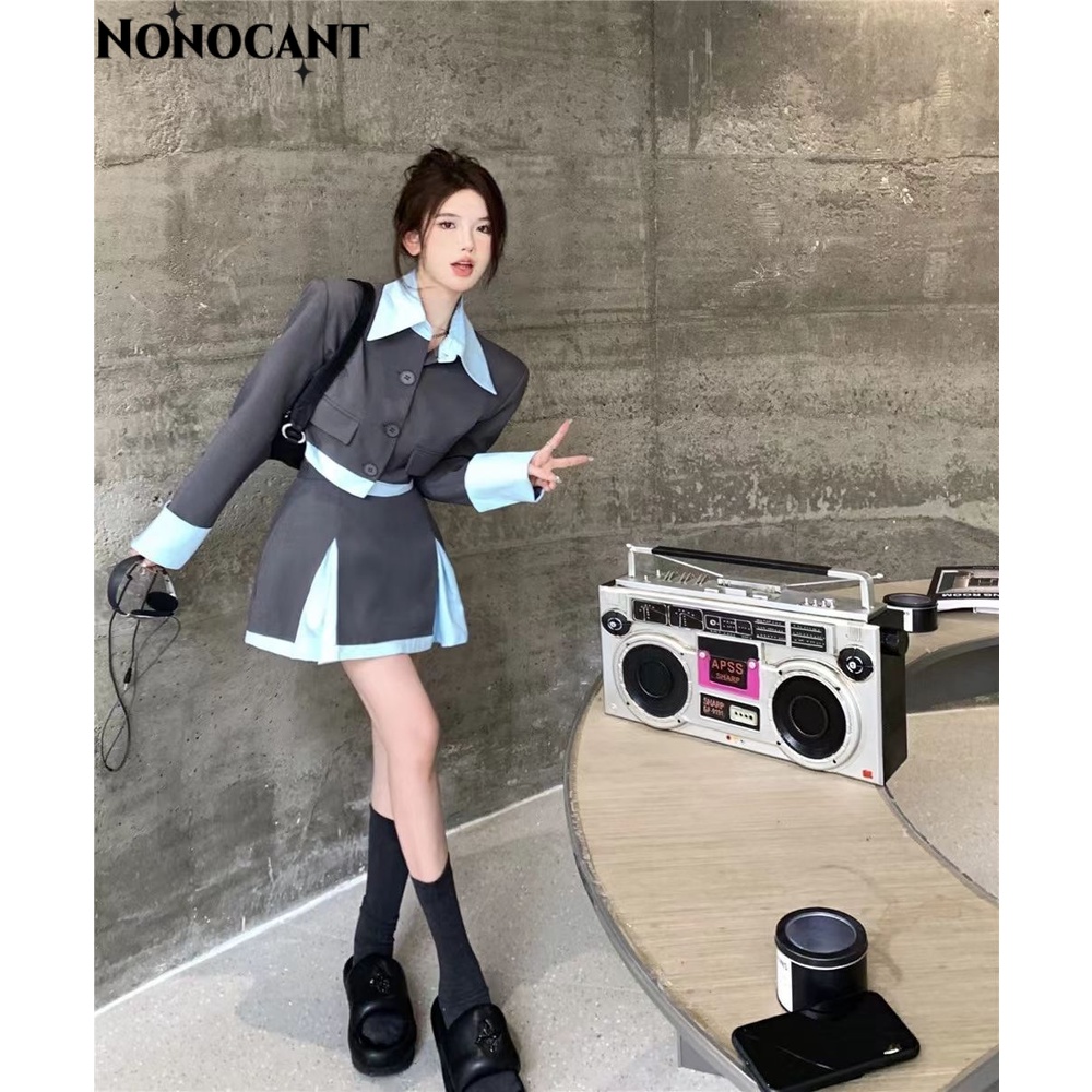 Nonocant áo khoác nữ blazer áo blazer nữ  Popular Chất lượng cao fashionable Phong cách WCS2392XW638Z230921