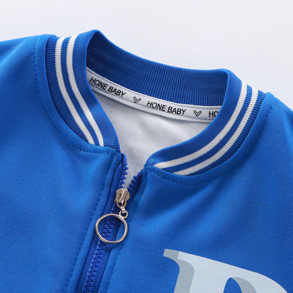 80-150cm Áo khoác trẻ em Áo khoác bóng chày Đồng phục mùa xuân Phong cách mùa thu Trẻ em Trung nhỏ Phong cách mới Thể thao Influencer Phong cách bé trai bé gái Áo