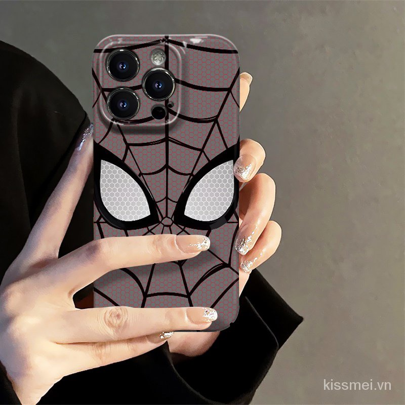 Ốp Điện Thoại Hình Người Nhện Cho iphone 15promax 14promax 15 14 13 12 11 pro max 13promax xr x s max 7 8 plus 14promax 14plus