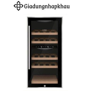 Tủ trữ rượu vang caso winecomfort, tủ đựng rượu, tủ bảo quản rượu, 24 chai, nhập đức, bh 12 tháng, giadungnhapkhau19