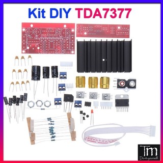Mạch Khuếch Đại Âm Thanh TDA7377 2*20W + 30W Bản DIY Tự Ráp