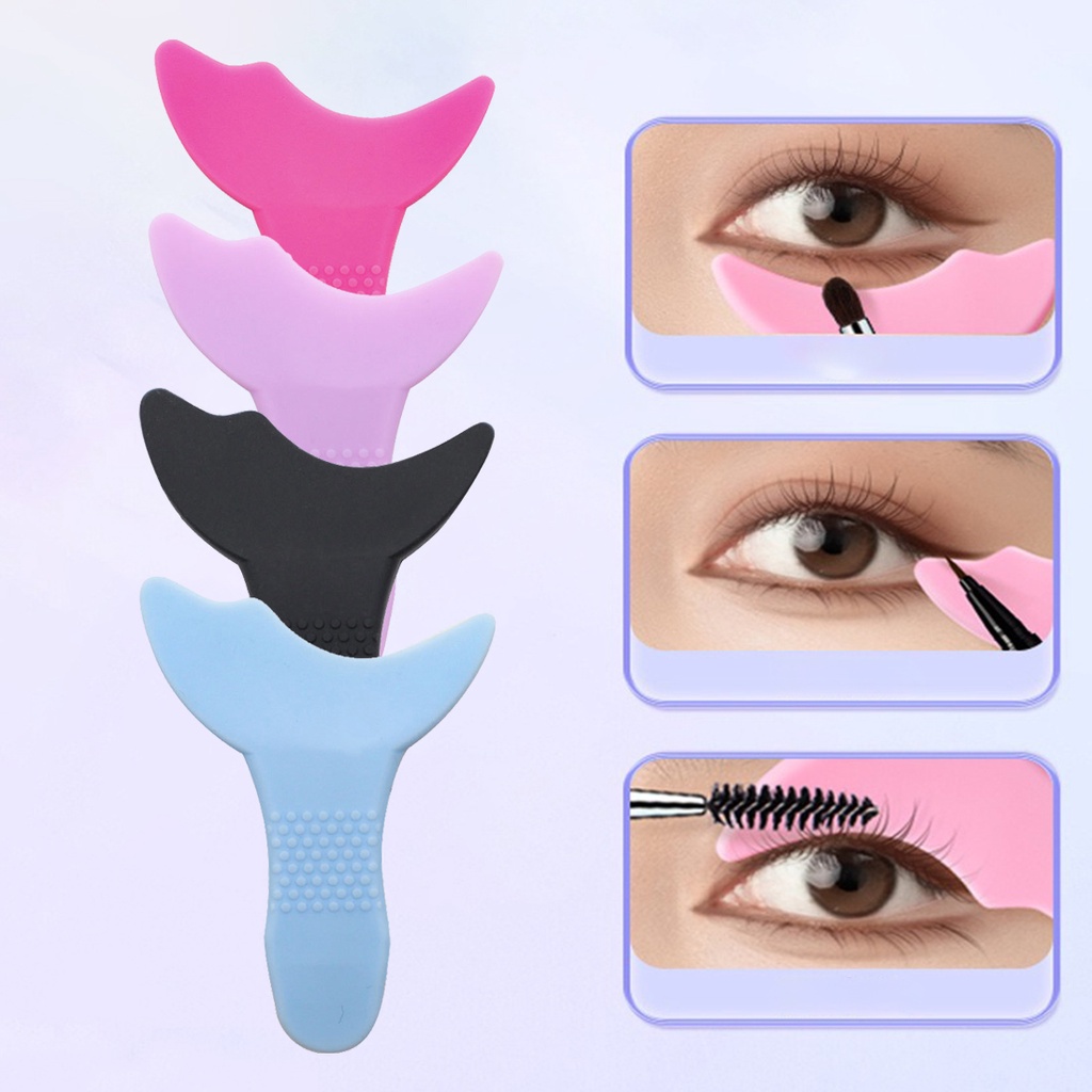 Mascara Kiêm Bút Kẻ Mắt Đa Năng Trang Điểm Chuyên Nghiệp Bằng silicone 2024