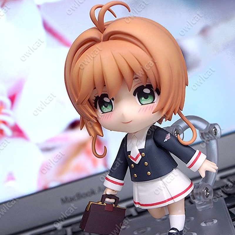 Mô Hình Nhân Vật Kinomoto Sakura  #918 Anime Cardcaptor Sakura Magic Girl Action Figure mahoushoujyo DengekiMoeoh GSC Version Model 10cm PVC Packed in Box Gift Nendoroid