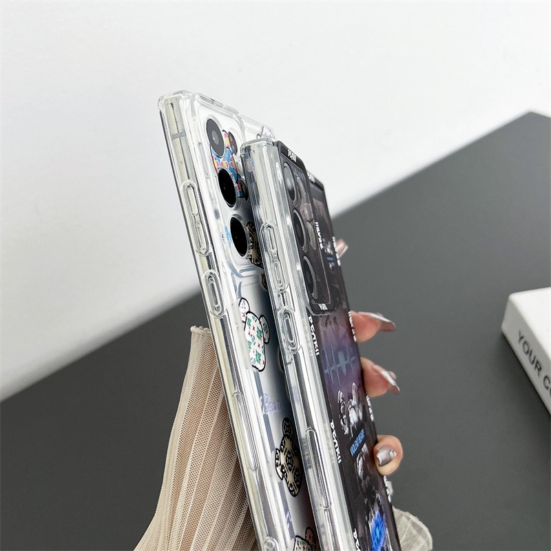 Điện Thoại Ốp Lưng Hình Gấu Cho samsung s23 fe s22 s10 s21 s20 note 10 plus 20 ultra s20 s21 fe 5g