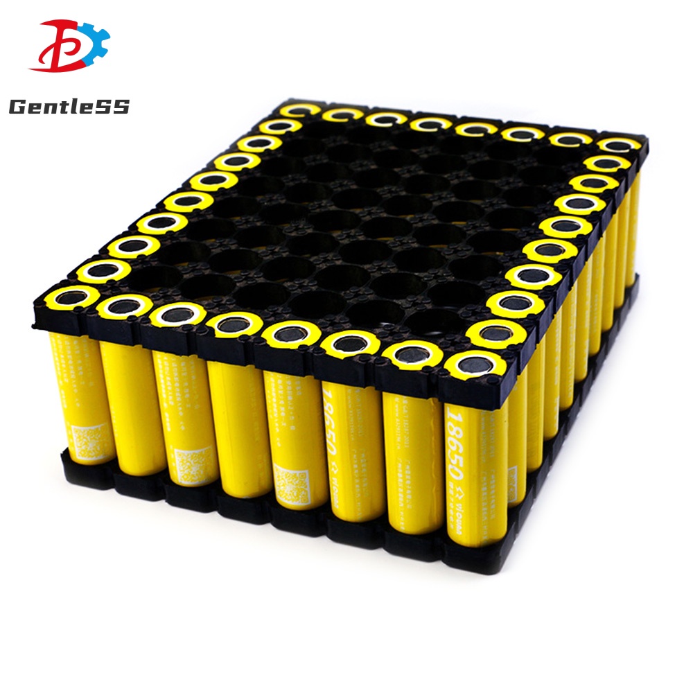 Khay Đựng Pin lithium 8x10 18650 18.4mm diy Bằng Nhựa Tiện Dụng