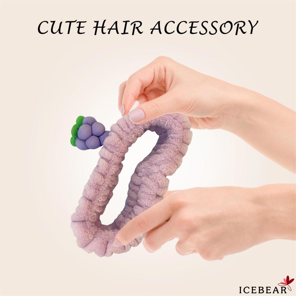 Băng Đô Cài Tóc Rửa Mặt / Trang Điểm Họa Tiết Ếch Hoạt Hình