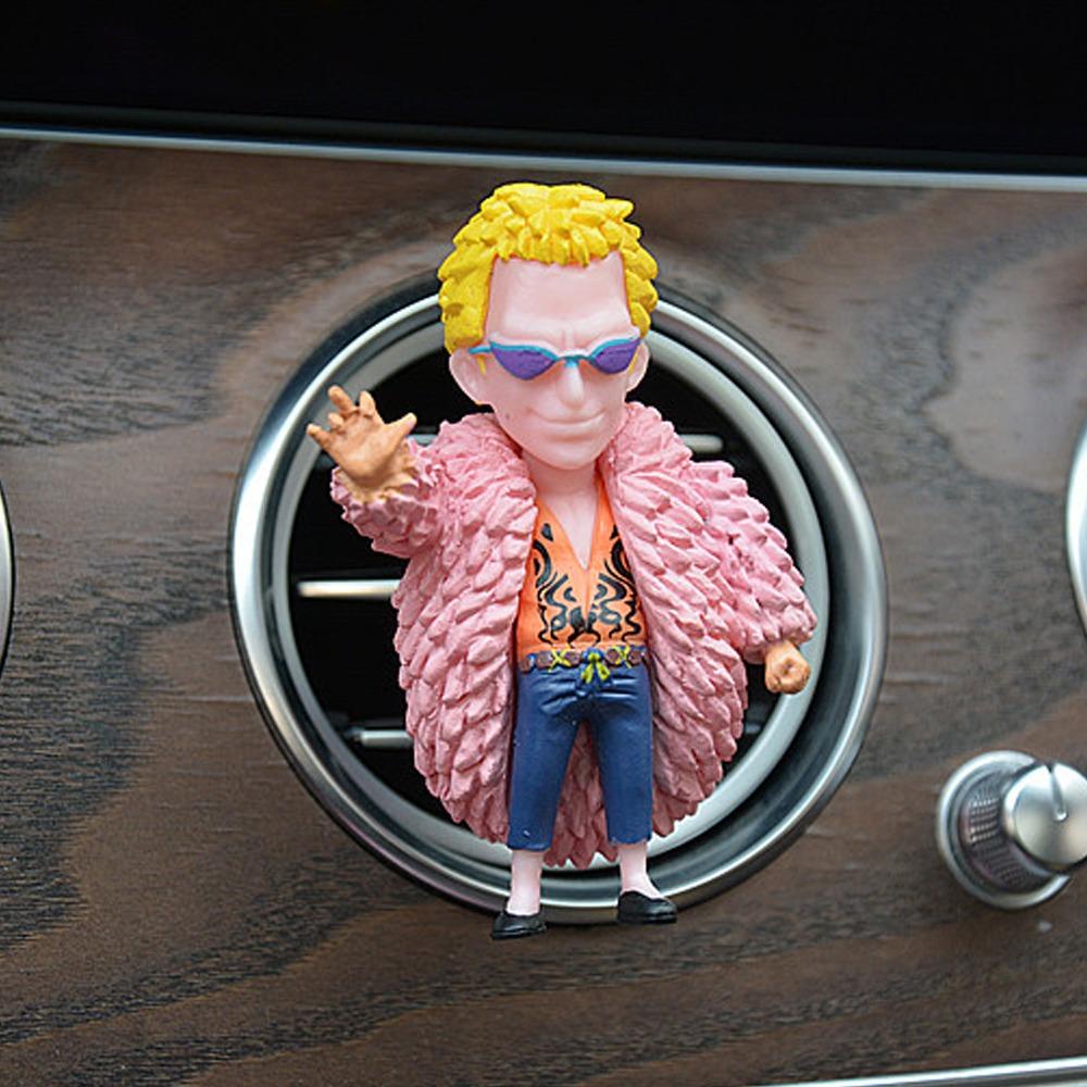 Mmluck Mô Hình Nhân Vật luffy zoro nami luffy 8cm Trang Trí Lỗ Thông Gió Xe Hơi