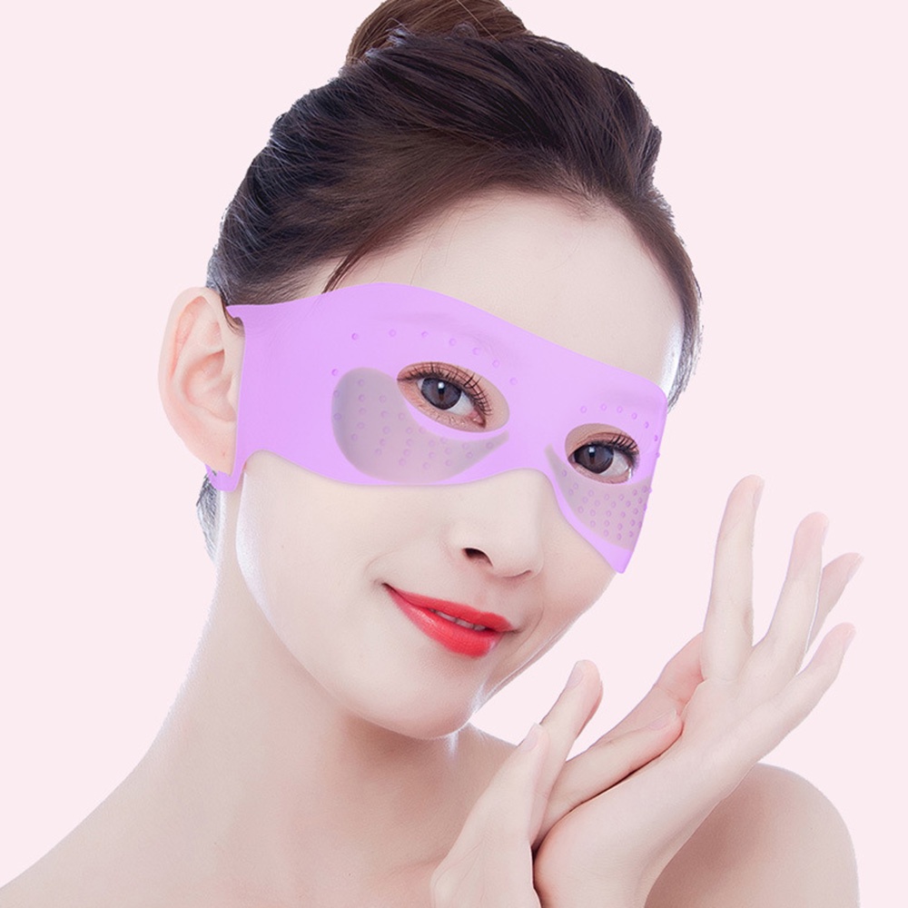 1 Cặp Mặt Nạ silicone Dưỡng Da Mắt Nâng Cơ Loại Bỏ Nếp Nhăn Có Thể Tái Sử Dụng