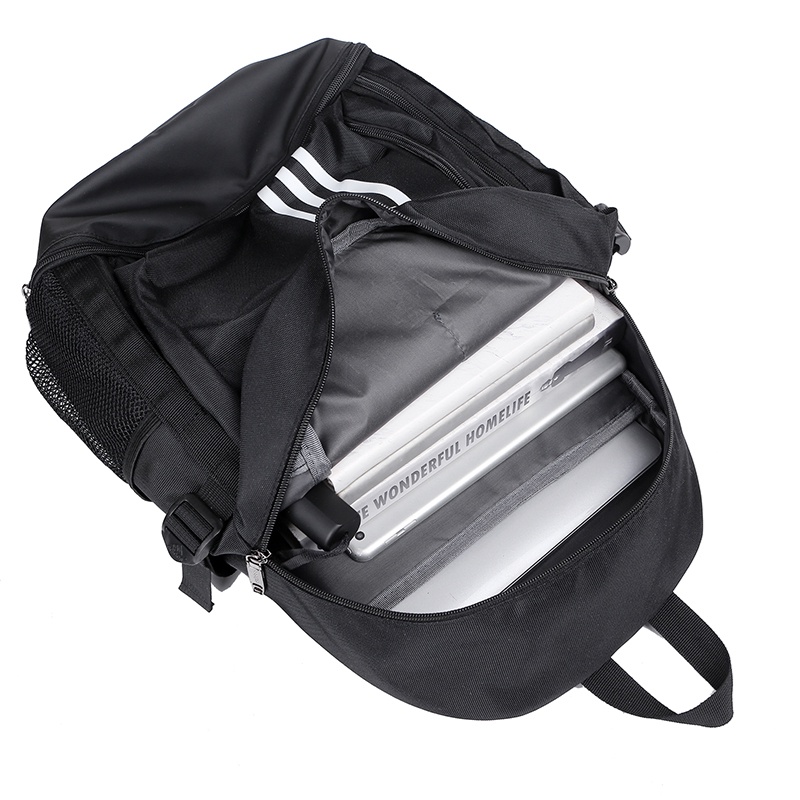 Adidas Balo Thể Thao Vải oxford Bền Bỉ In logo Có Ngăn Đựng Giày Cho Nam