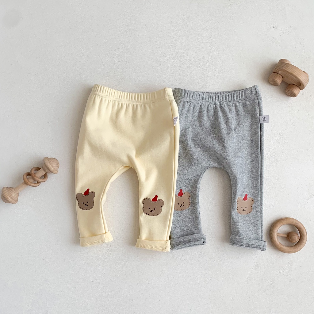 Áo Sweater Tay Dài in Hình Gấu Dễ Thương Cho Bé Từ Quần Áo Trẻ Em 0-2 Tuổi