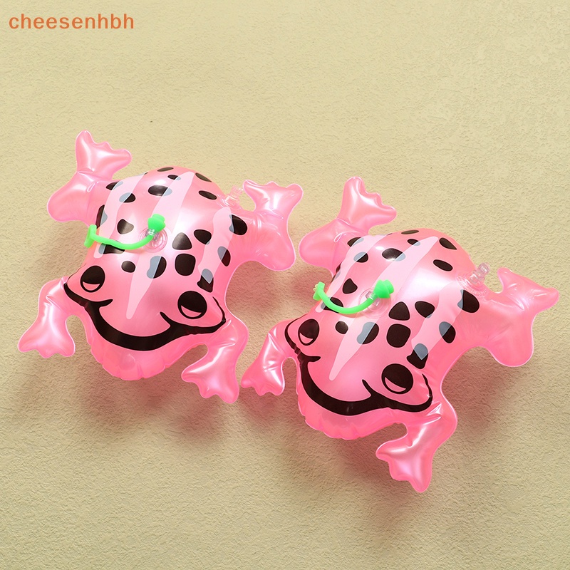 Chehbh Đồ Chơi Bơm Hơi Bằng pvc Hình Chú Ếch Dạ Quang Cho Bé vn