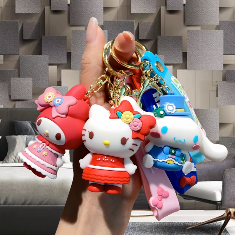 Sanrio Móc Khóa Hình Chân Mèo Xinh Xắn Đáng Yêu