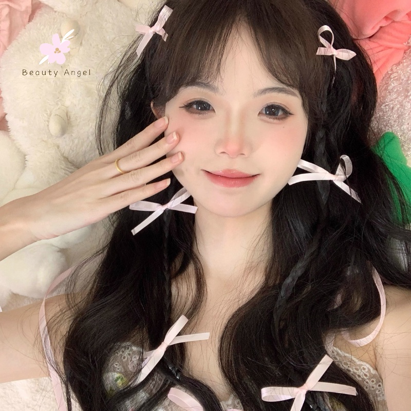 Bộ 6 Kẹp Tóc Nơ Nhỏ Dễ Thương Cho Bé Gái