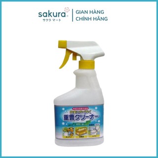 Chai xịt tẩy rửa dầu mỡ, vết bẩn, vết bút bi trên tường baking soda 400ml Rocket nội địa Nhật Bản