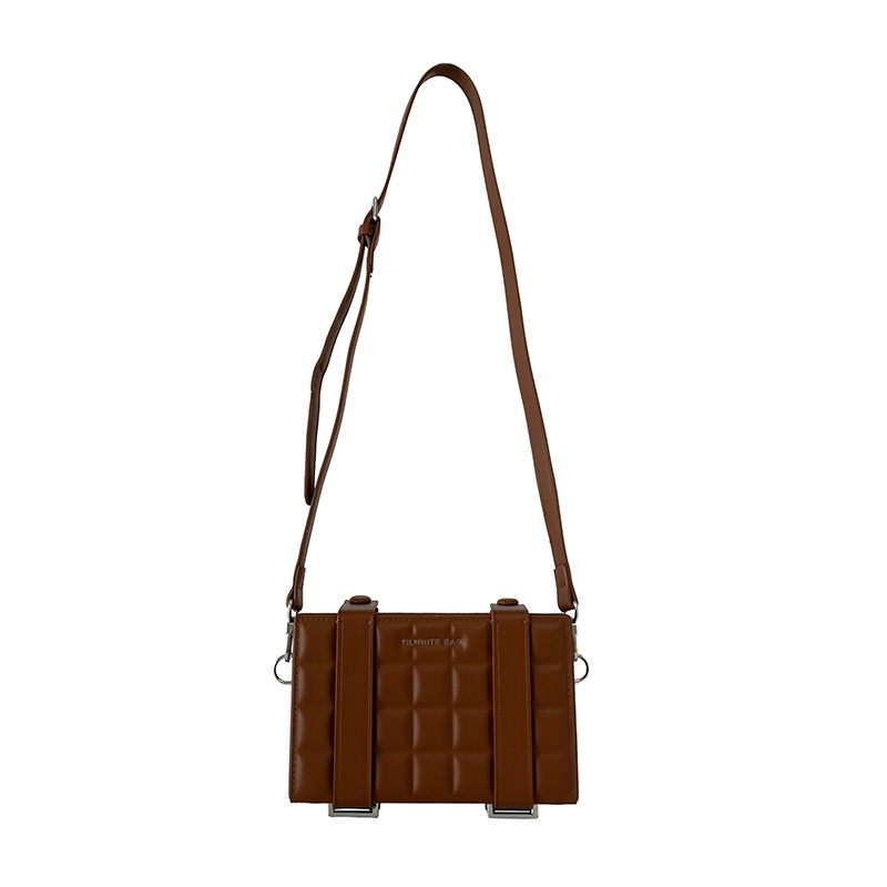 XINYIMEI Túi Đeo Chéo Hình Khối Vuông Nhỏ Thời Trang Cao Cấp Dành Cho Nam Nữ