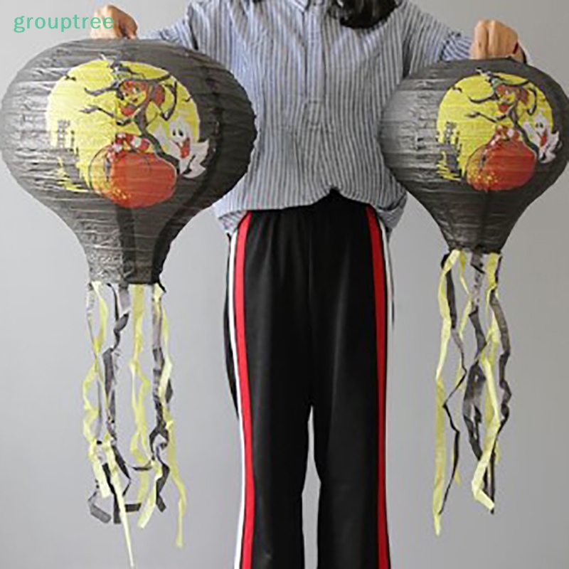 Lồng Đèn Giấy Treo Trang Trí halloween