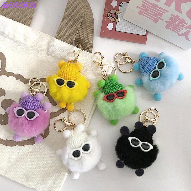 Móc Khóa Búp Bê Hoạt Hình Nhồi Bông Đáng Yêu Sáng Tạo