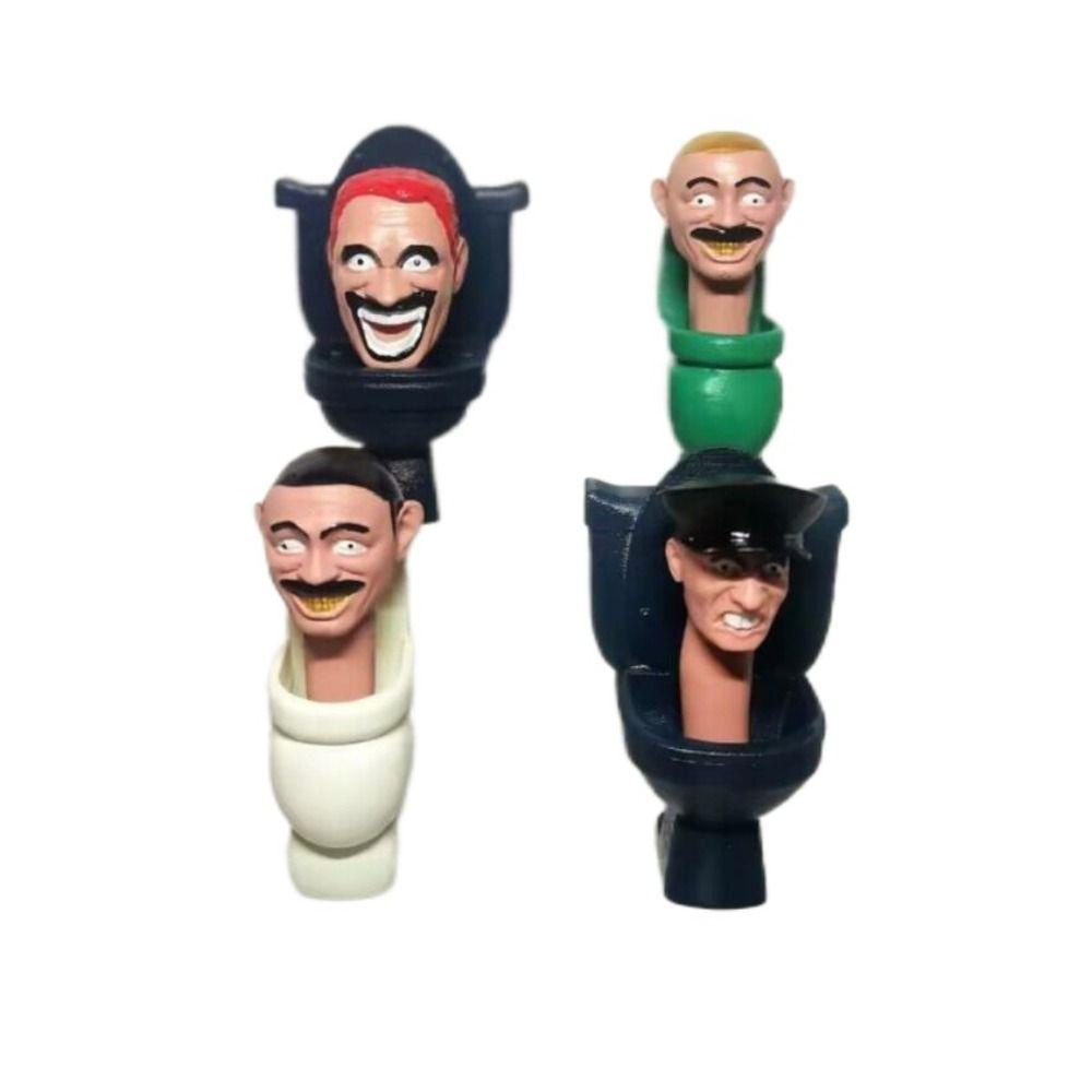 Danby Mô Hình Đồ Chơi toilet man / skibidi / skibidi / Camera Hoạt Hình có tặng xe