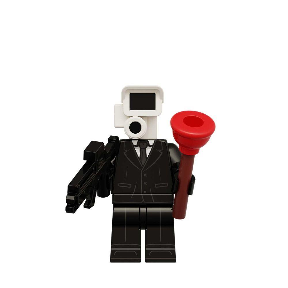 Ahmed Mô Hình Đồ Chơi Lắp Ráp toilet Trượt Tuyết Người Đàn Ông Bằng Nhựa Có Thể Tháo Rời