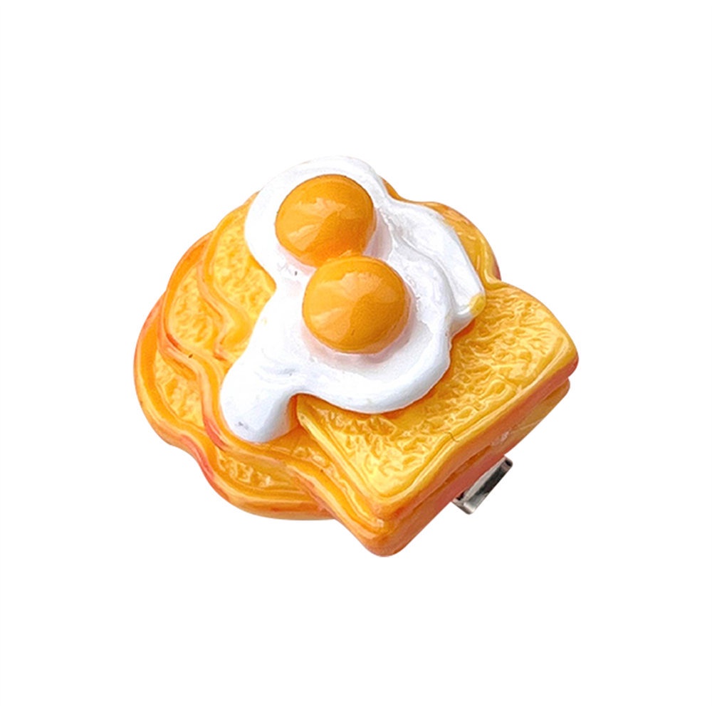 Kẹp Tóc Hình Bánh Mì Dễ Thương Cho Nữ