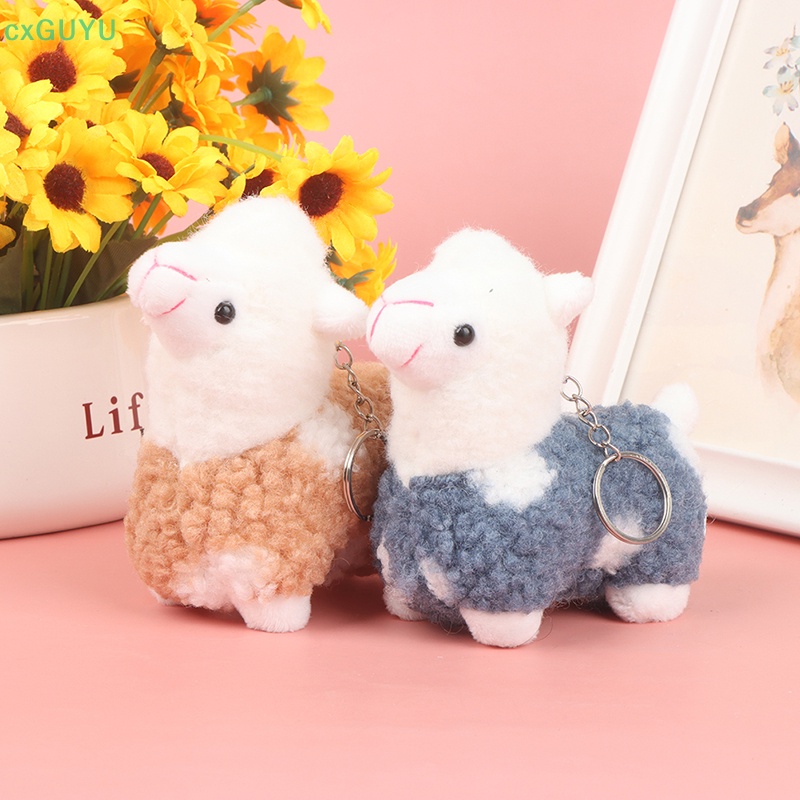 1 Thú Nhồi Bông Hình Lạc Đà alpaca Dễ Thương