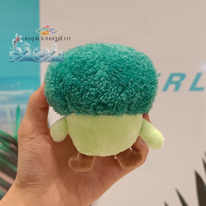 Auspiciousrui1 Búp Bê Nhồi Bông Hình Rau Củ Quả Bắp Cải Tiến Màu Xanh Lá Cây Làm Quà Tặng Giáng Sinh Cho Người Lớn Và Trẻ Em