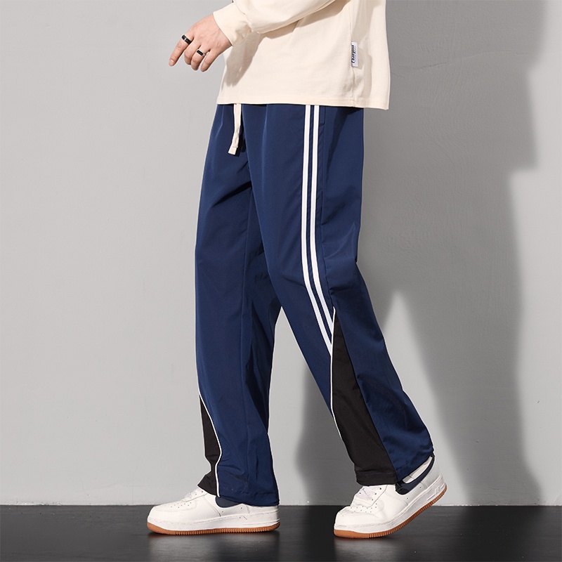 Plus Quần Dài Lưng Cao Dáng Ôm Thời Trang Đường Phố Cá Tính Cho Nam