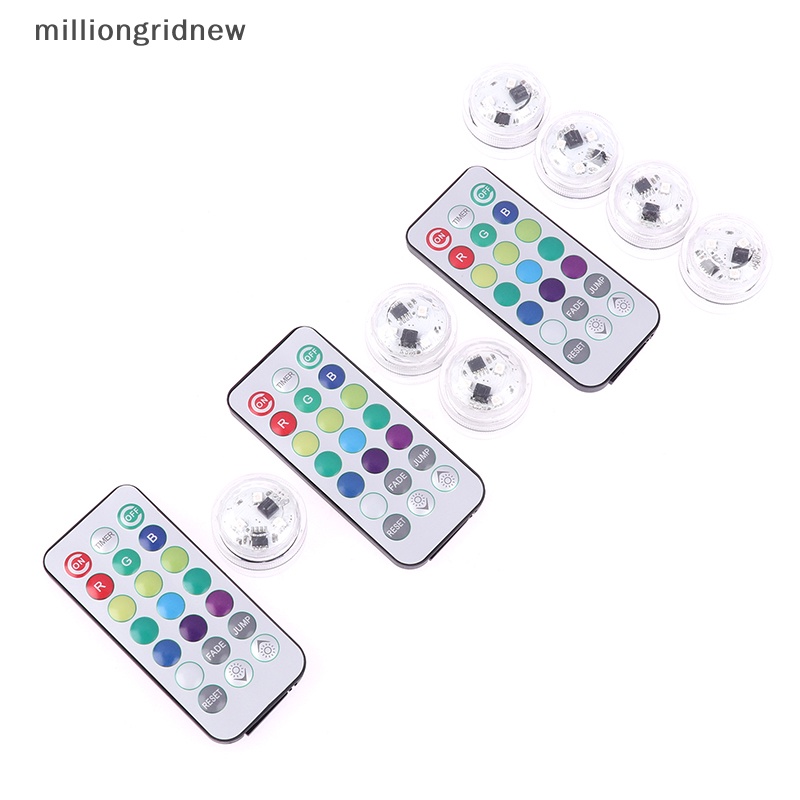 Đèn led Không Dây Tự Dính Trang Trí Nội Thất Xe Hơi Có Điều Khiển Từ Xa mgn