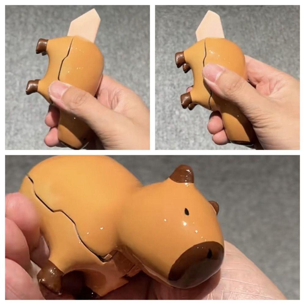 Taylor1 Đồ Chơi Mô Hình Xe Hơi capybara 3d mini Độc Đáo