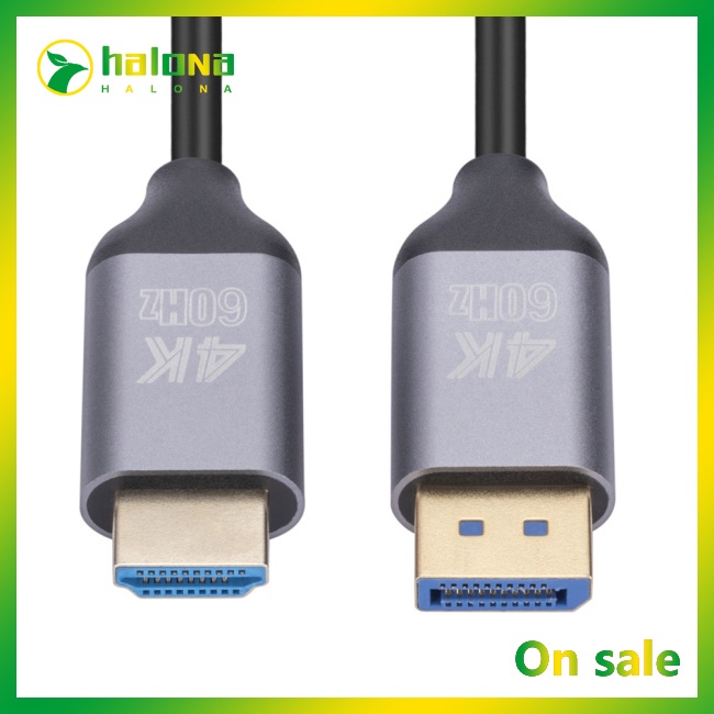 Dây Cáp Chuyển Đổi dp Sang hdmi hd 4k 60hz Cho pc tv laptop