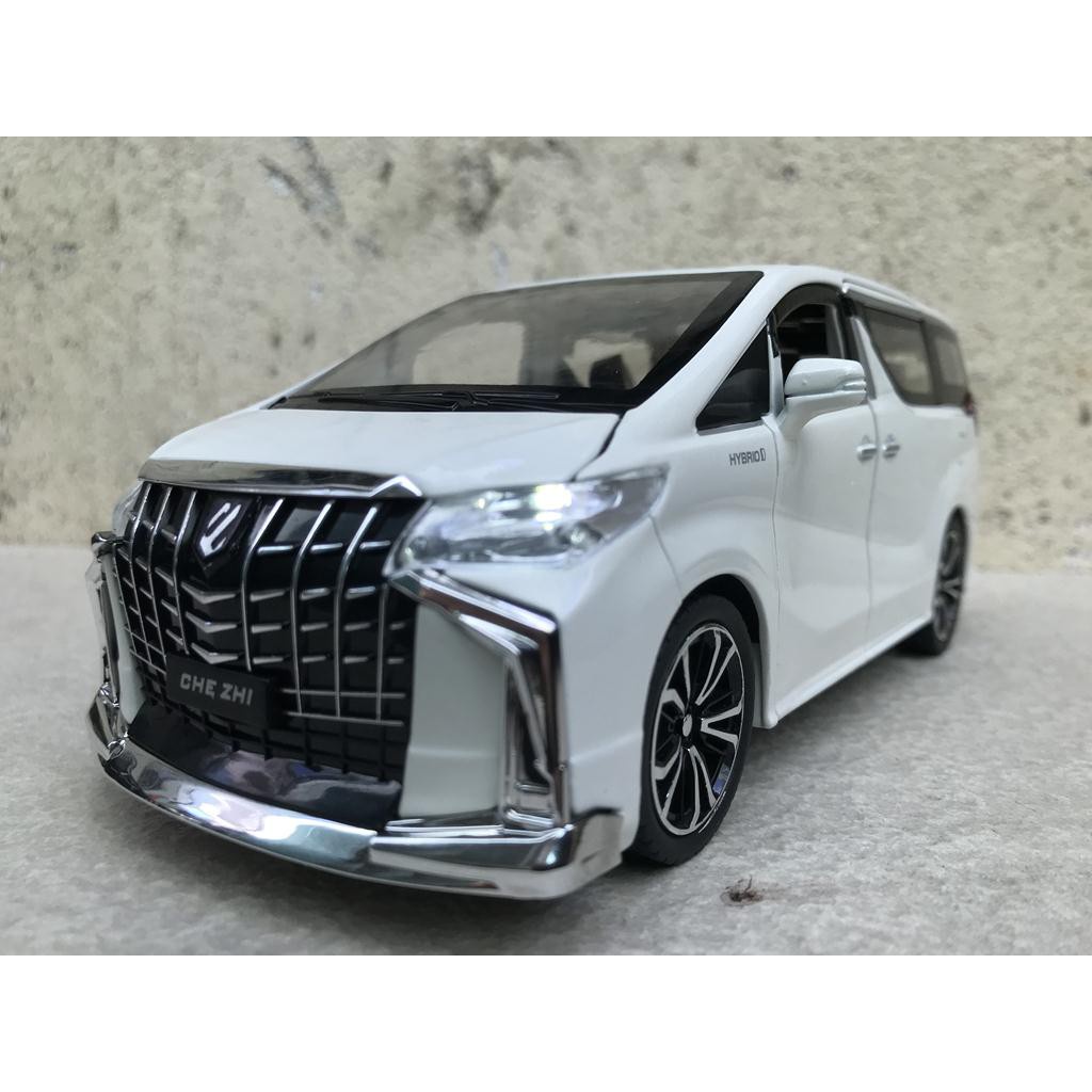 Mô hình xe ô tô Toyota Alphard Hybrid E-Four 2021 1:24