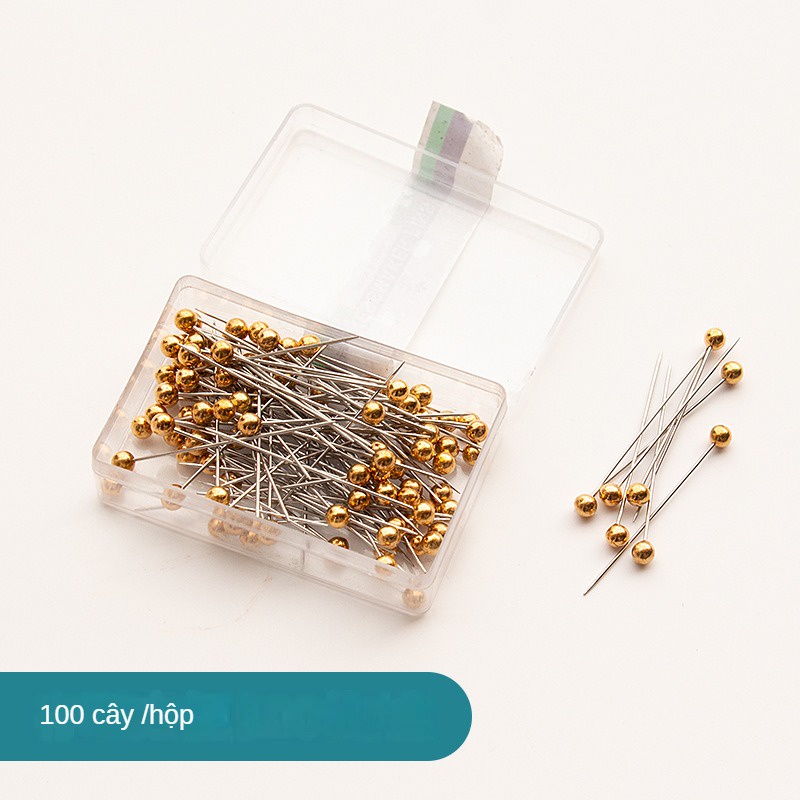 Hộp kim định vị 100 cây/ hộp thép không gỉ chất lượng cao