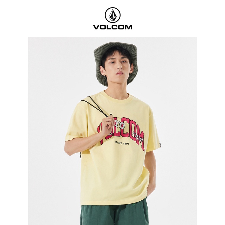 Volcom Áo Thun Thể Thao Ngắn Tay Thời Trang Năng Động